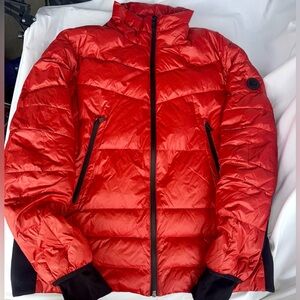 Michael Kors Down Filled Red Puffer Coat Men’s Size XL